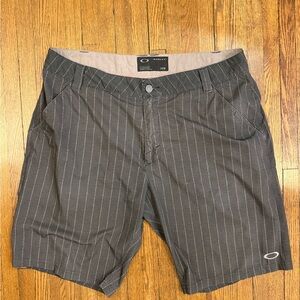 Oakley Charcoal Pinstripe Men's Shorts
